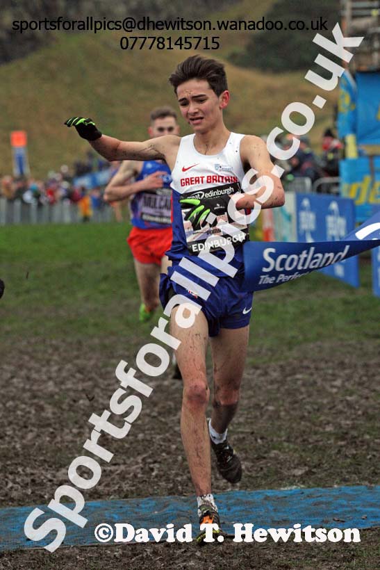 Junior mens Great Edinburgh Cross Country. Photo: David T. Hewitson/Sports for All Pics